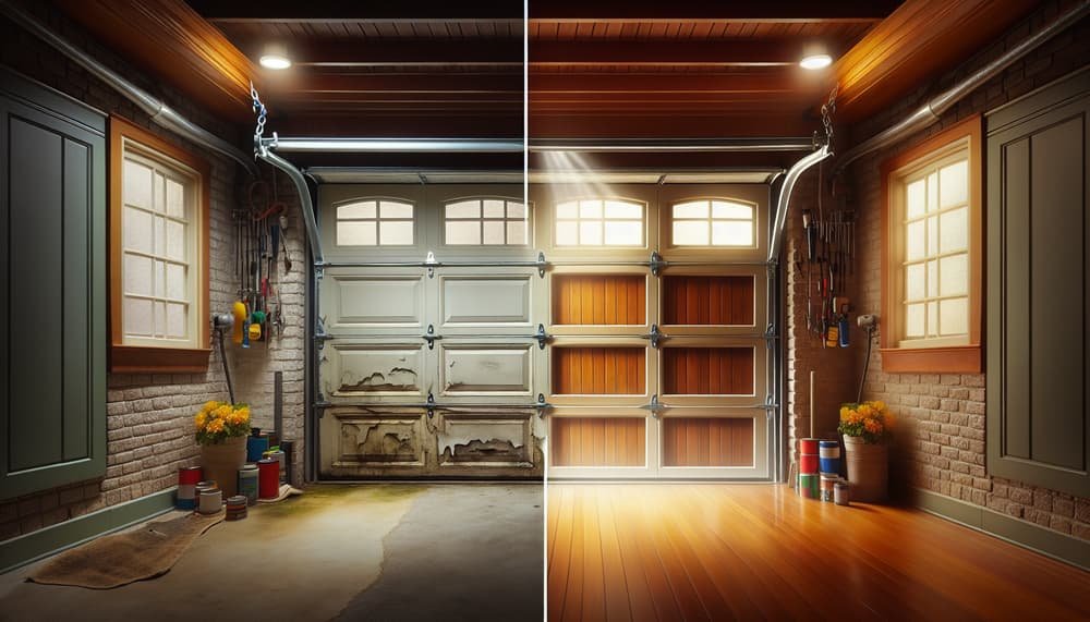 Garage door work in Madbury