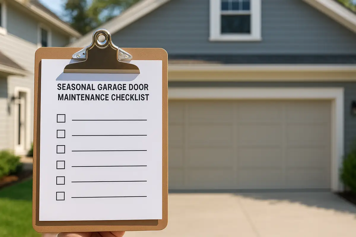 Seasonal Garage Door Maintenance Checklist: Keep Your Garage Door in Top Shape with Jim Garage Door Repair in Dover, NH