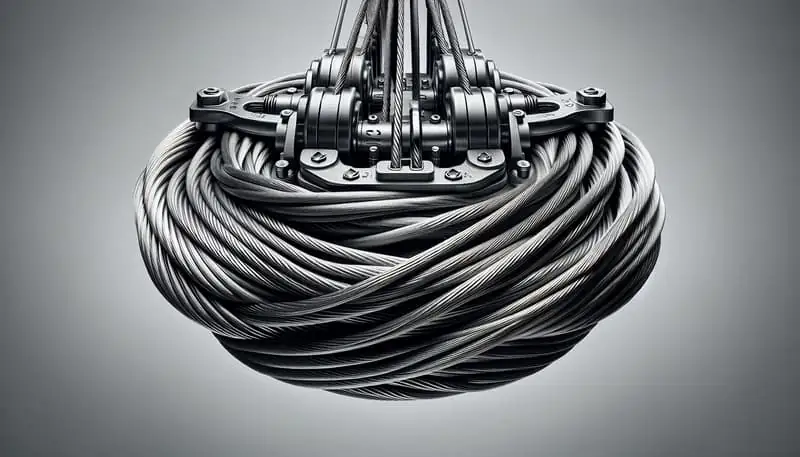 Garage Door Cable Repair in Waterboro