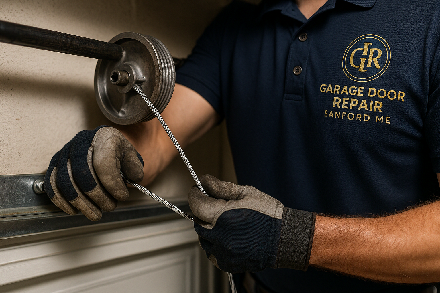 Garage Door Cable Repair in Eliot