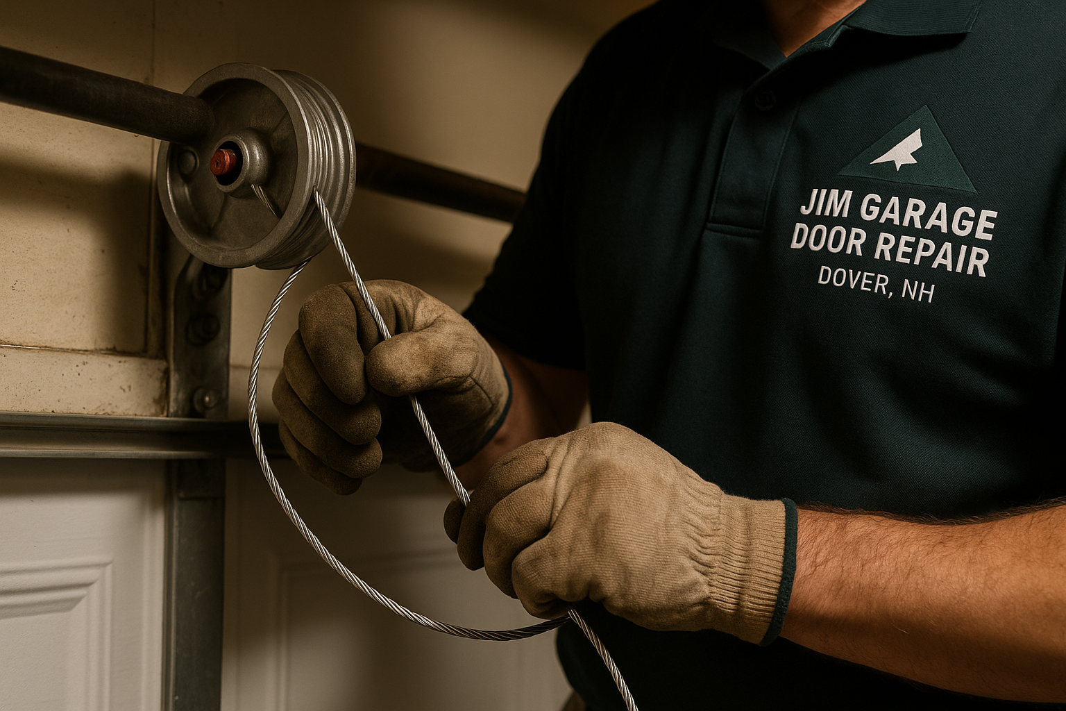 Garage Door Cable Repair in Rye Beach
