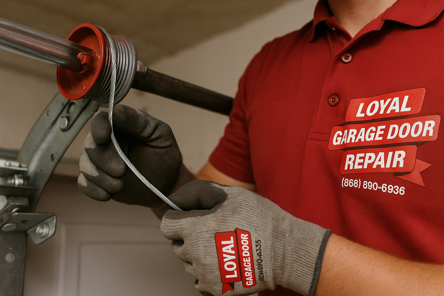 Garage Door Cable Repair in East Hampstead