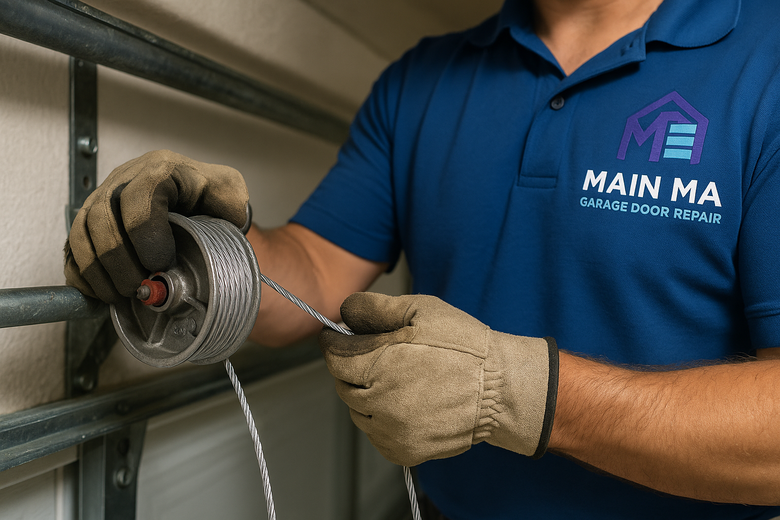 Garage Door Cable Repair in Stratham