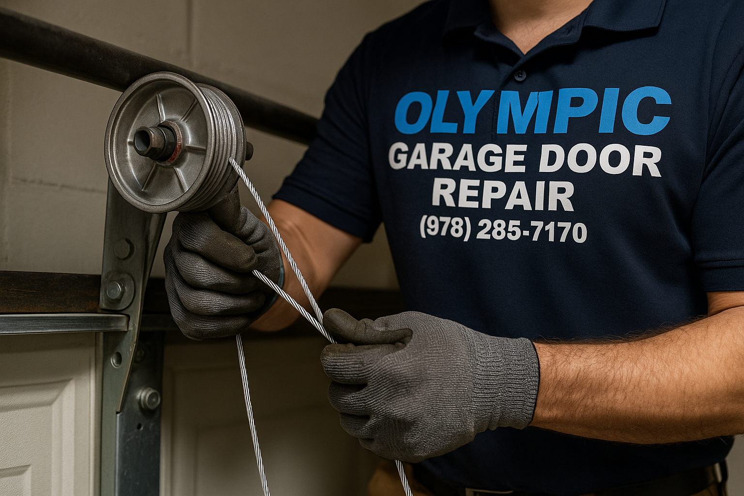 Garage Door Cable Repair in New Durham