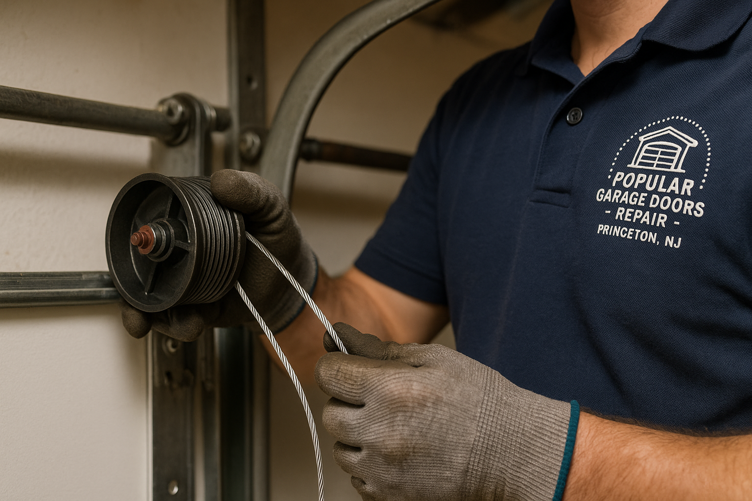 Garage Door Cable Repair in Exeter