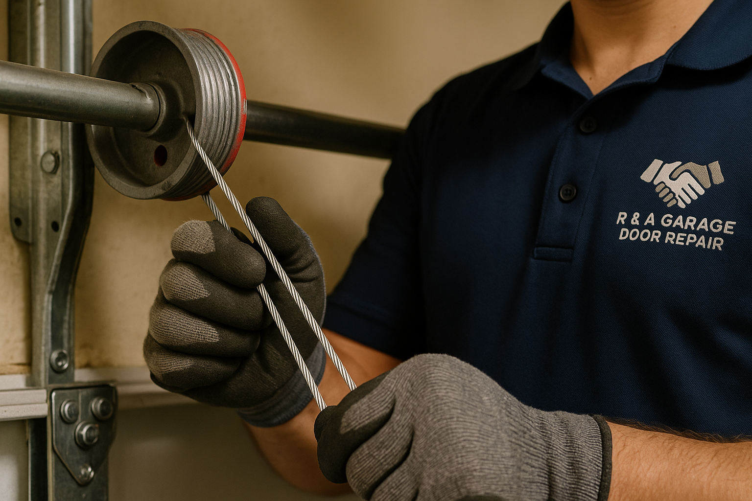 Garage Door Cable Repair in Acton