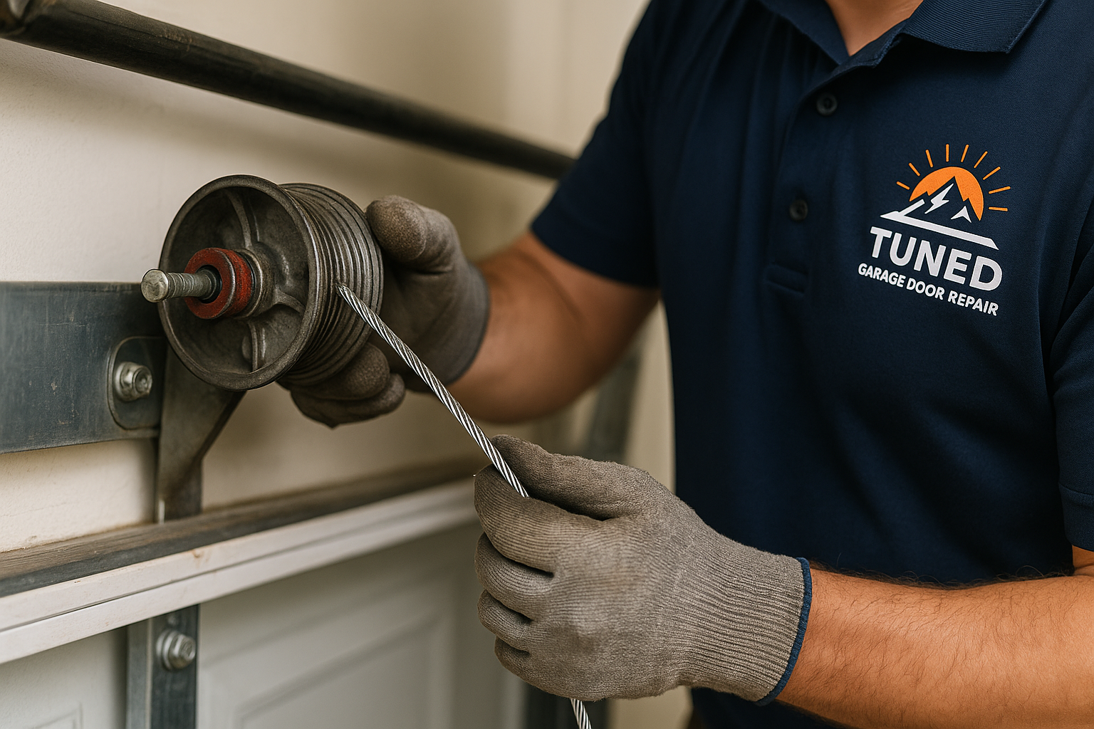 Garage Door Cable Repair in Raymond