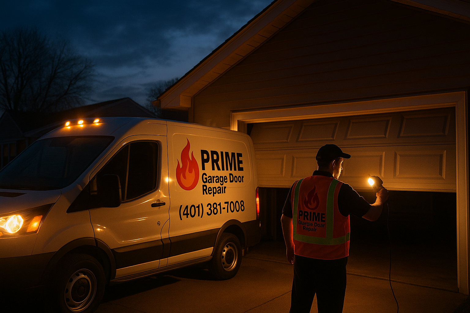 Emergency Garage Door Repair in Newington