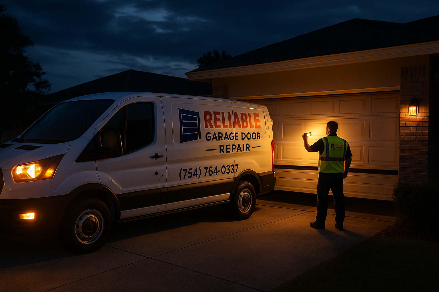 Emergency Garage Door Repair in Exeter