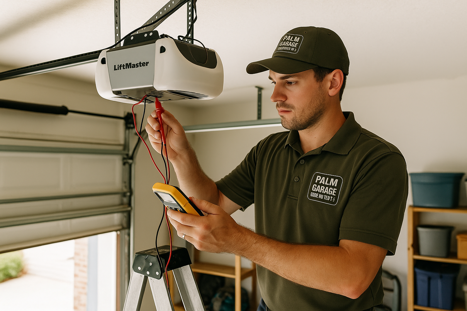 Garage Door Opener Repair in Seabrook