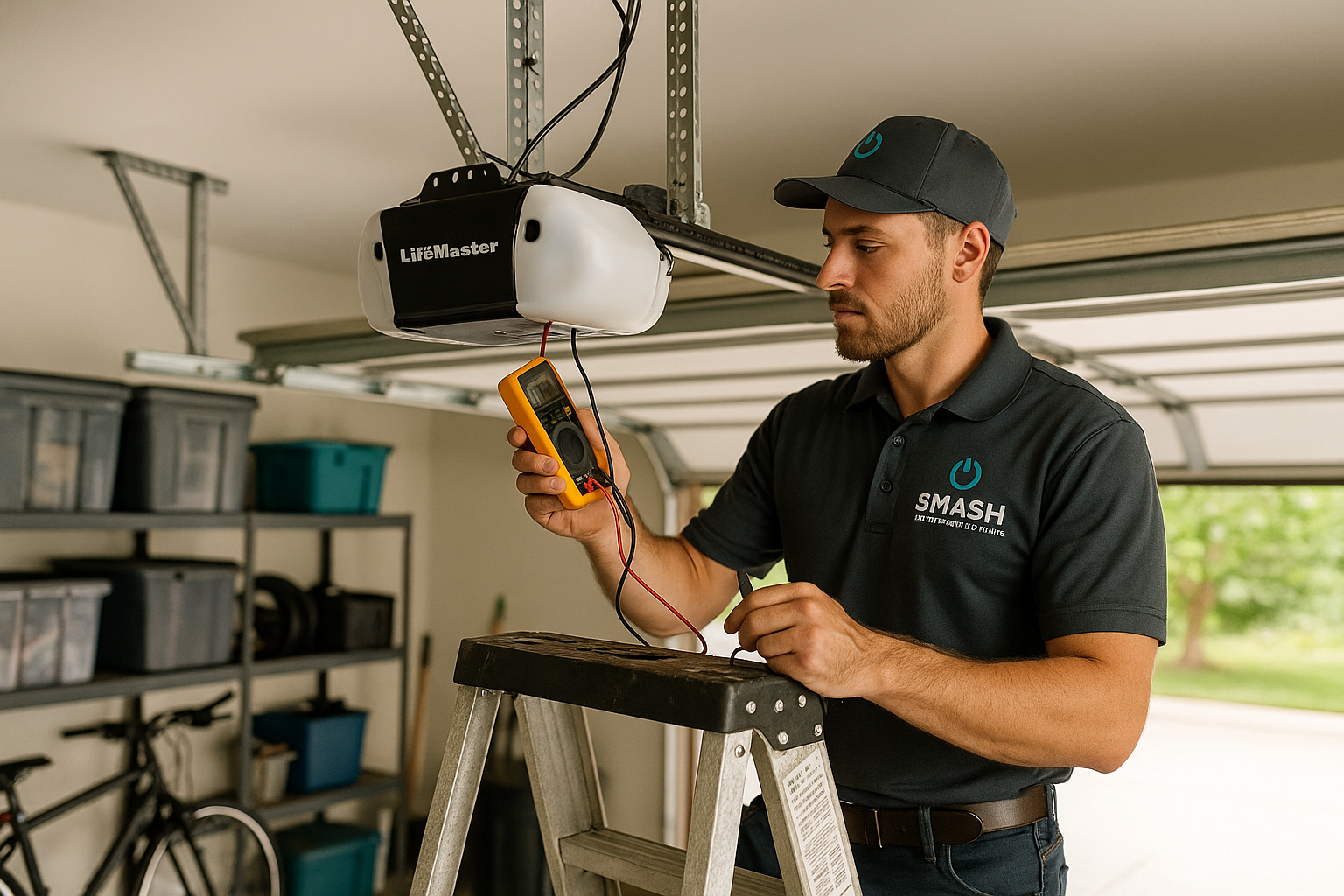 Garage Door Opener Repair in Greenland