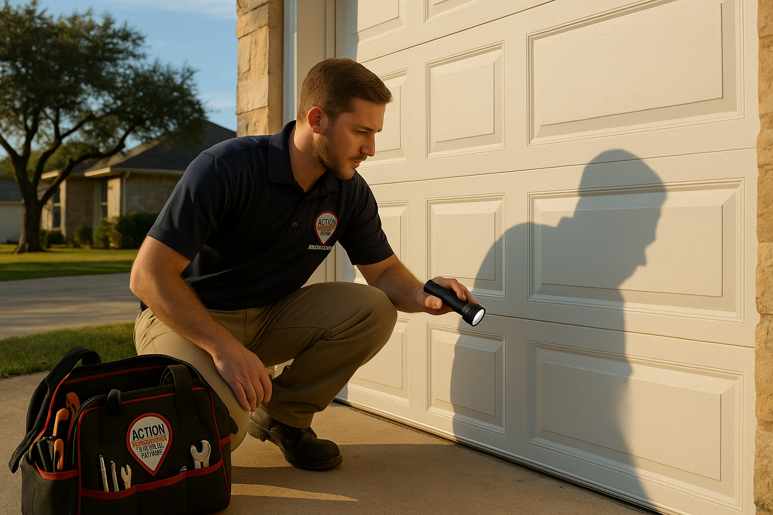 Garage door work in Rochester