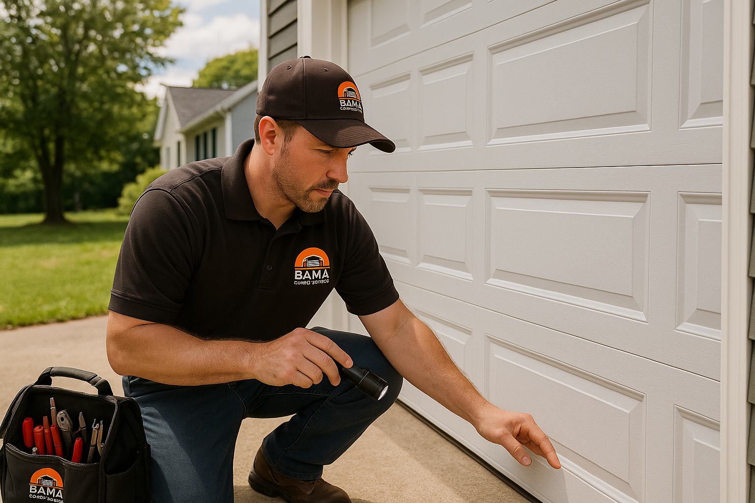 Garage door work in New Durham