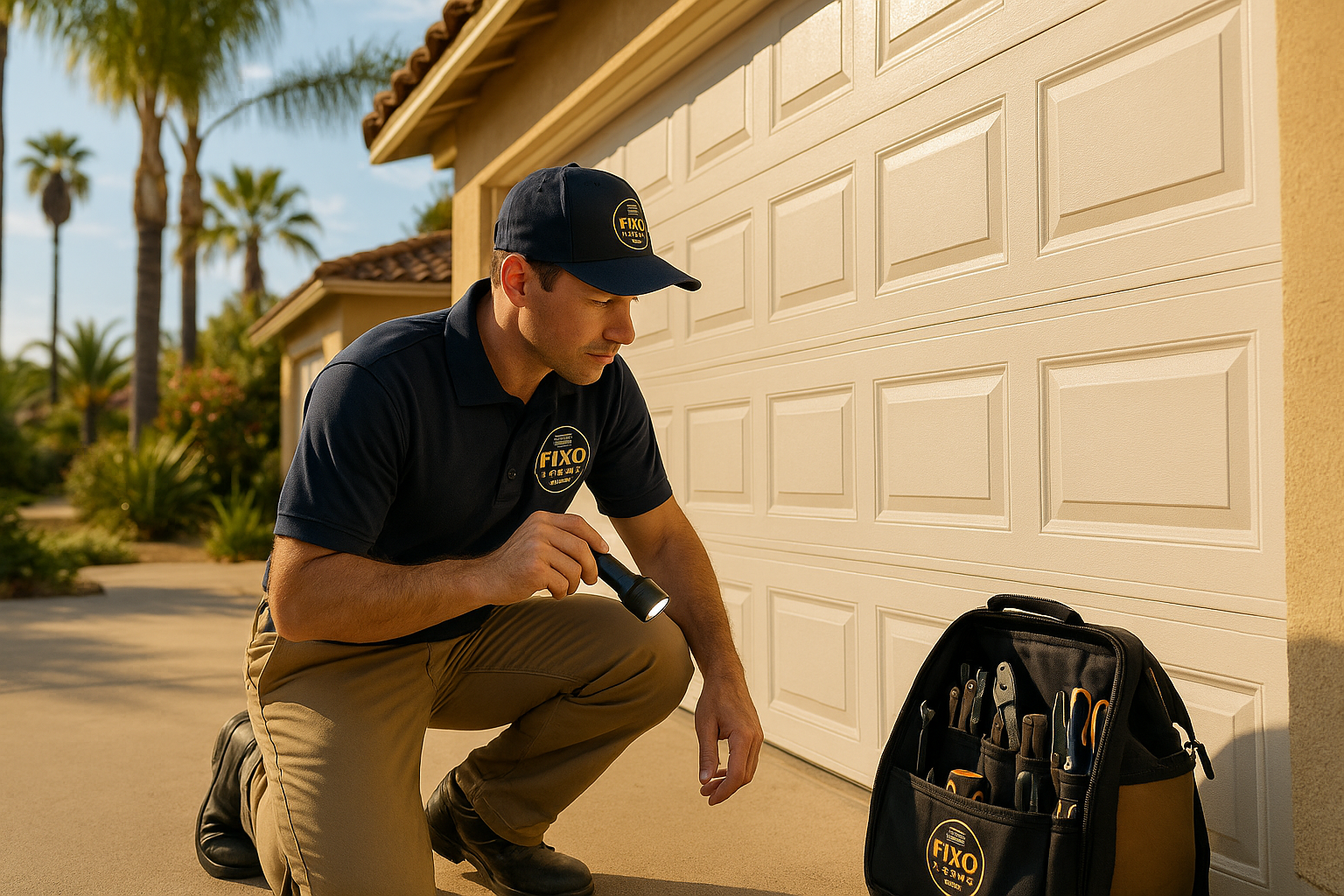 Garage door work in Acton