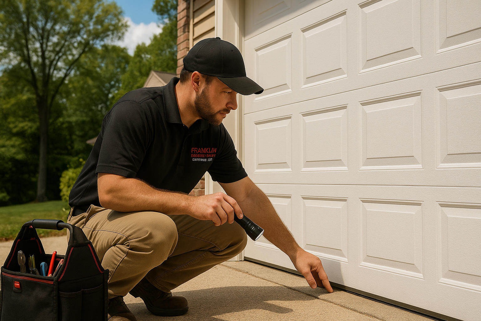 Garage door work in Seabrook