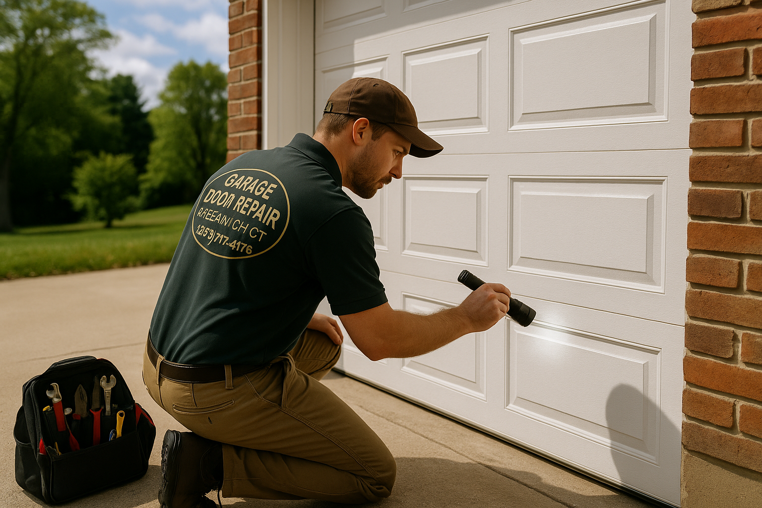 Garage door work in East Hampstead