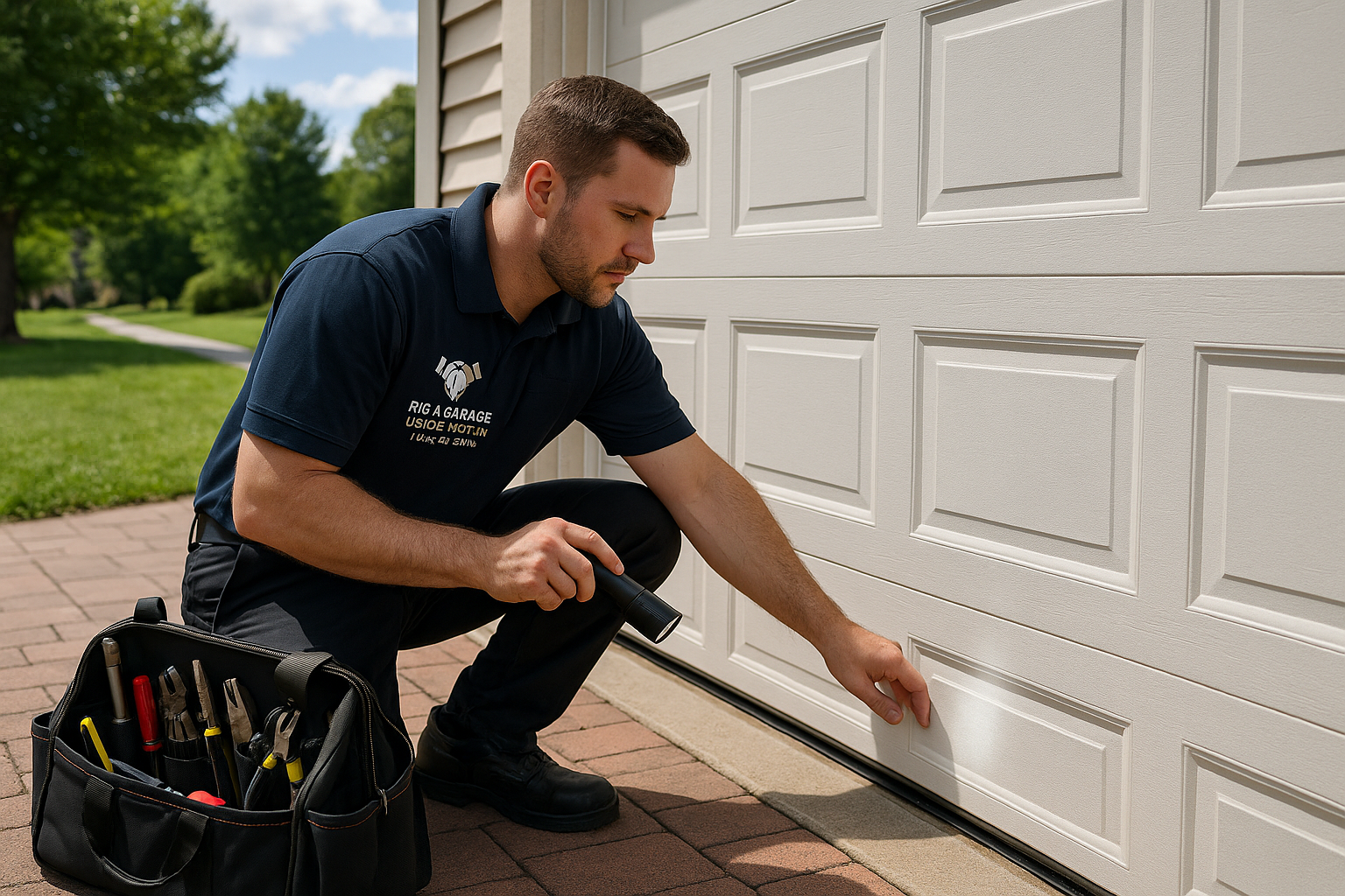 Garage door work in Northwood