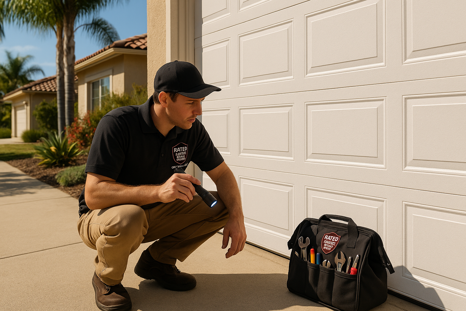Garage door work in South Hampton