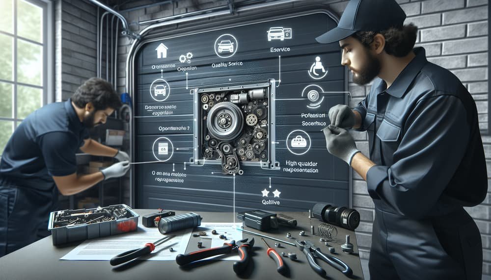 Garage door work in Kensington