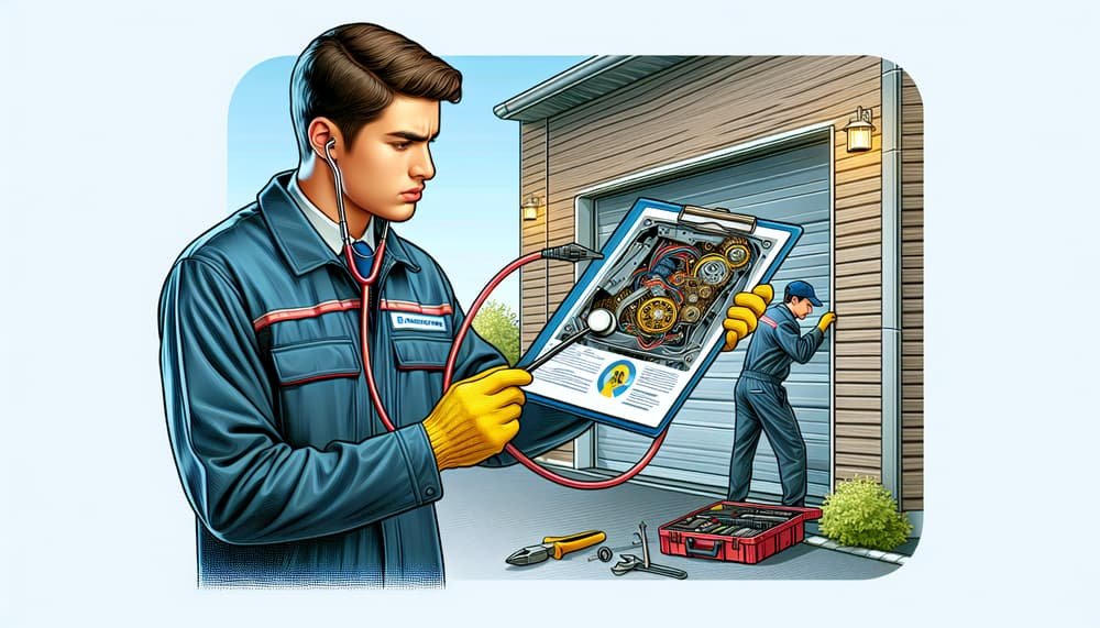 Garage door work in Barrington