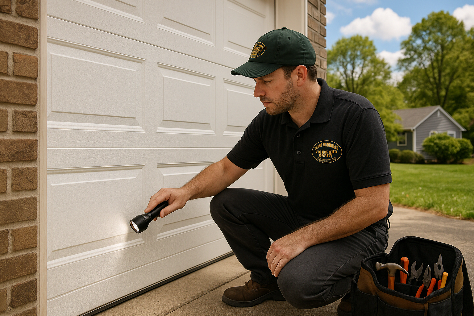 Garage door work in Lee