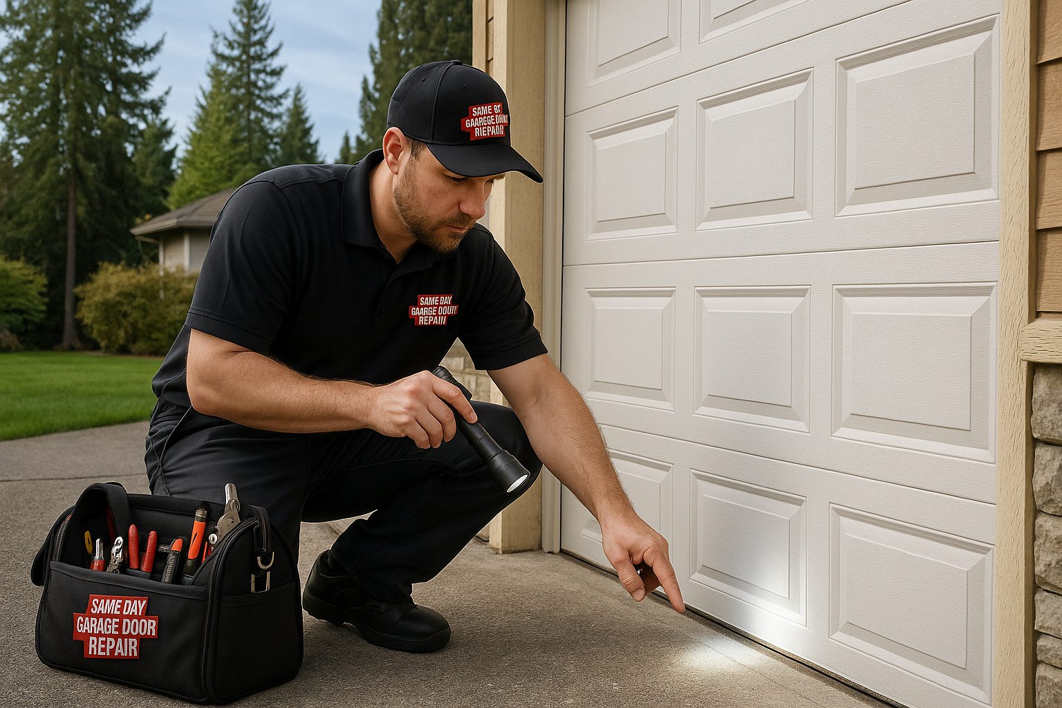 Garage door work in Berwick
