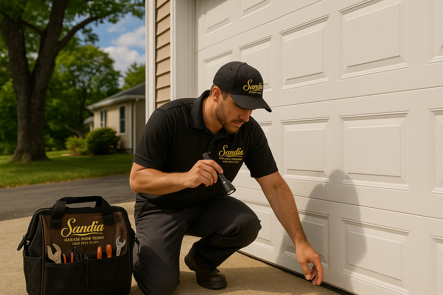 Garage door work in Kittery