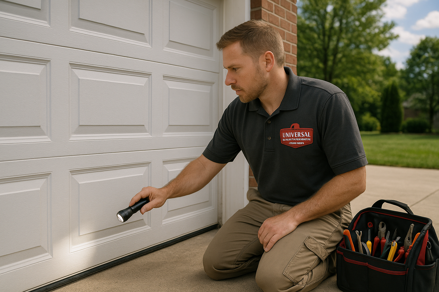 Garage door work in Kingston
