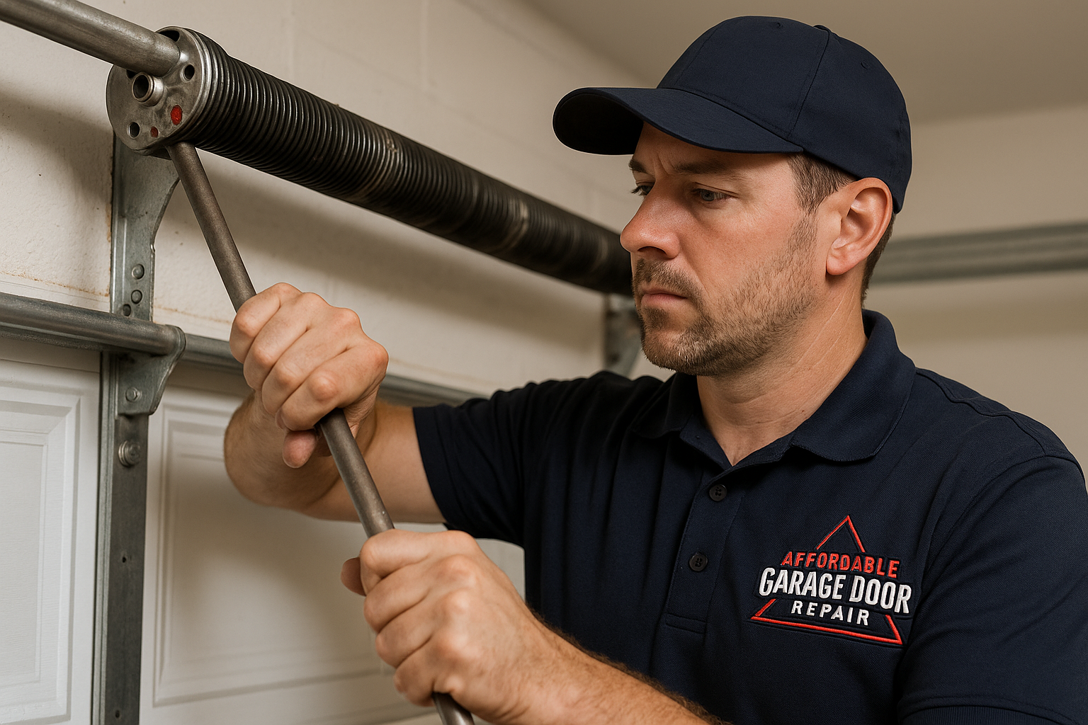 Garage Door Spring Repair in Waterboro