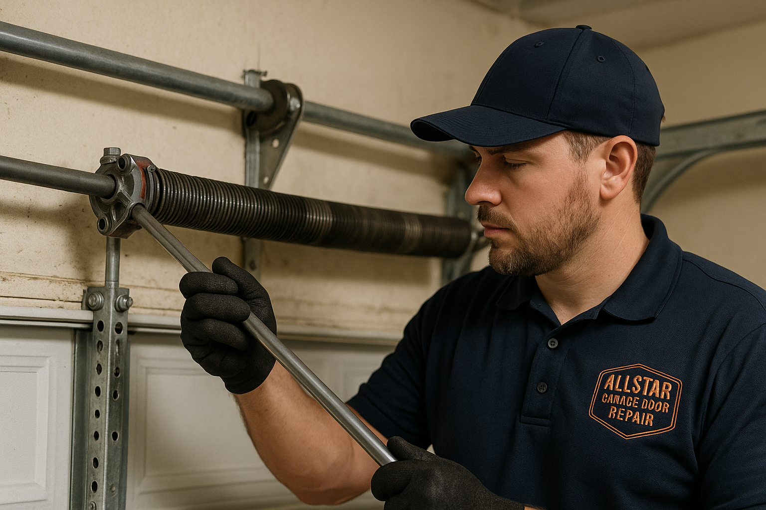 Garage Door Spring Repair in Stratham