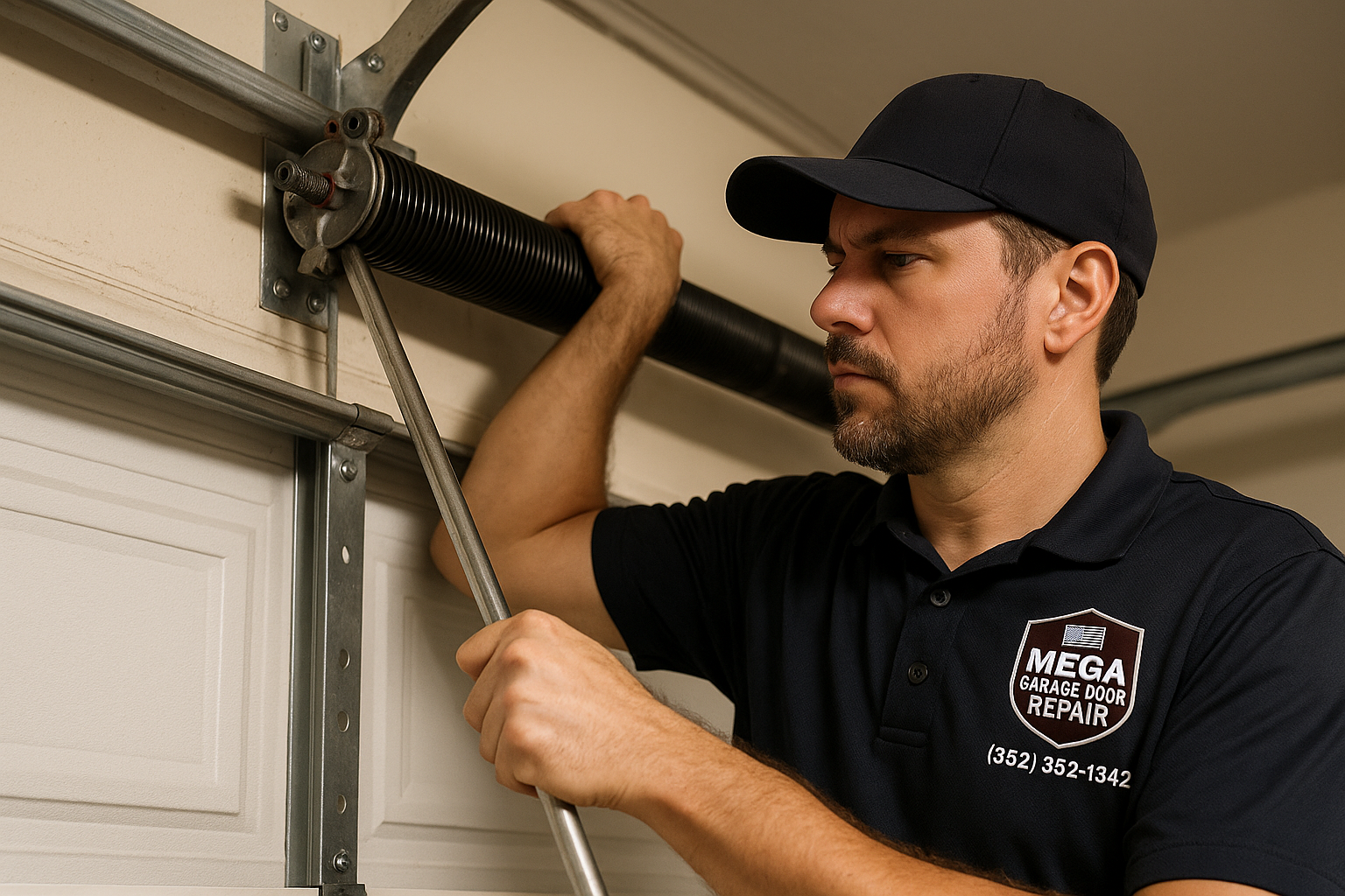 Garage Door Spring Repair in Eliot