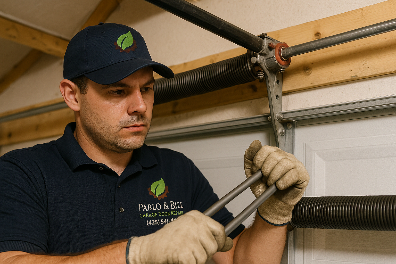 Garage Door Spring Repair in Deerfield