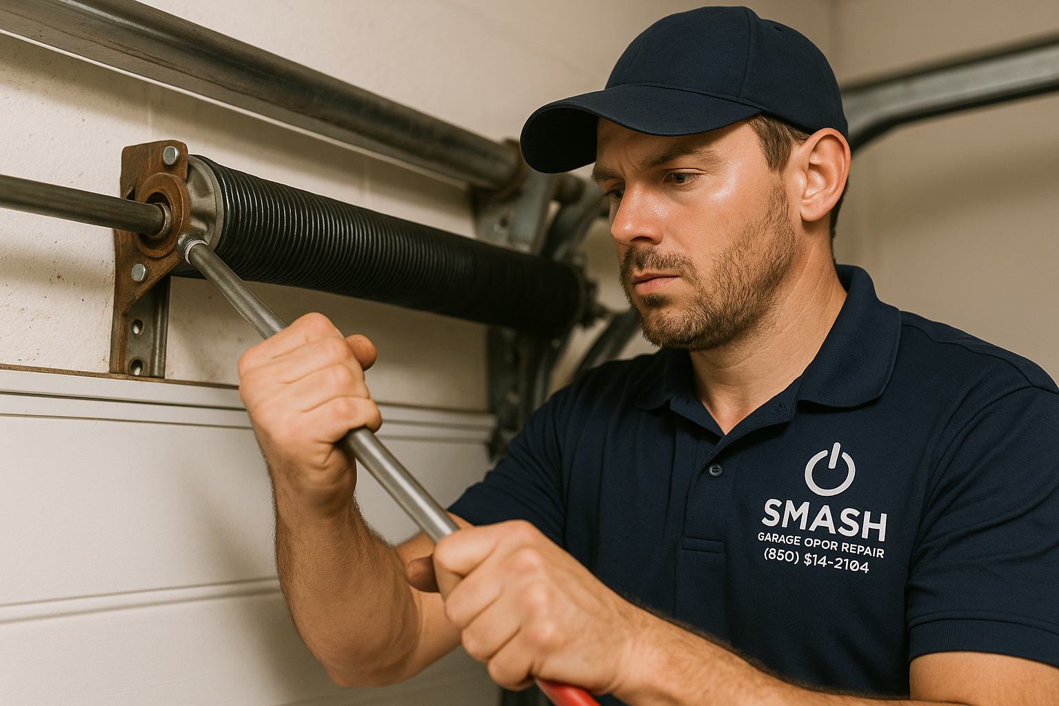 Garage Door Spring Repair in Lee
