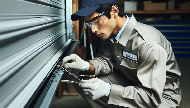 Garage Door Track Repair in Durham