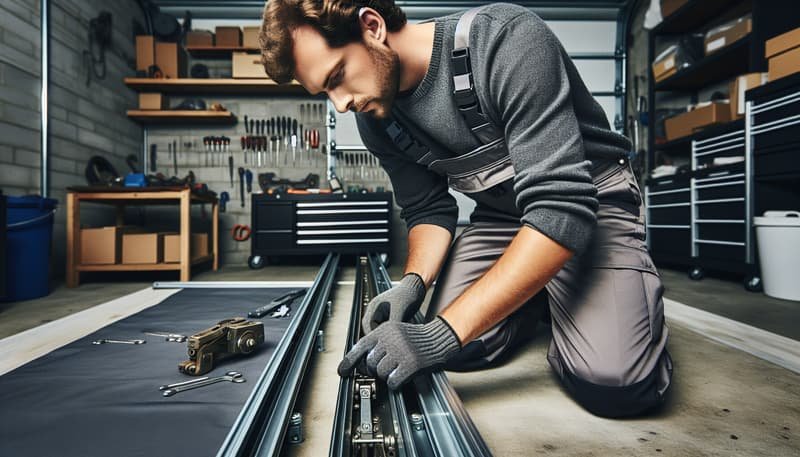 Garage Door Track Repair in Ogunquit