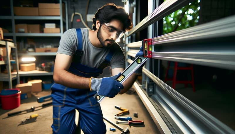 Garage Door Track Repair