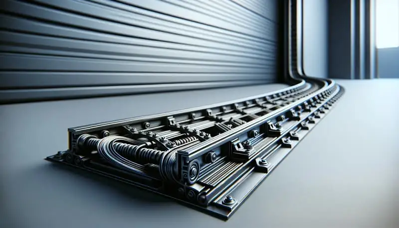 Garage Door Track Repair in North Hampton
